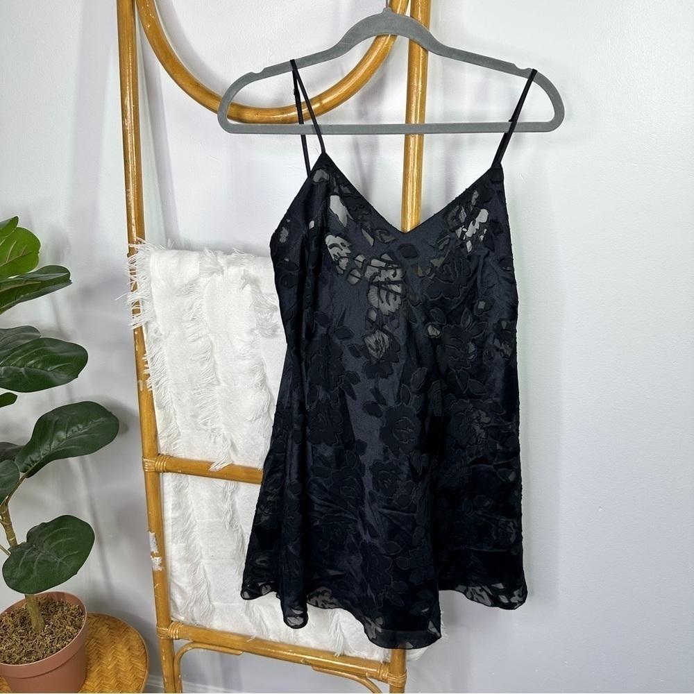 Vintage Victoria Secret Gold Label Lace Mini Dress Gown sz L